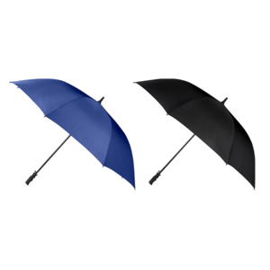 PAR 018, PARAGUAS KARLOVY. Paraguas Automático. 8 Paneles dobles y mango de plástico. Incluye funda con correa.