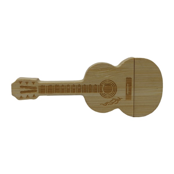 USB048, USB Guitar Eco. USB Ecologica en forma de guitarra.