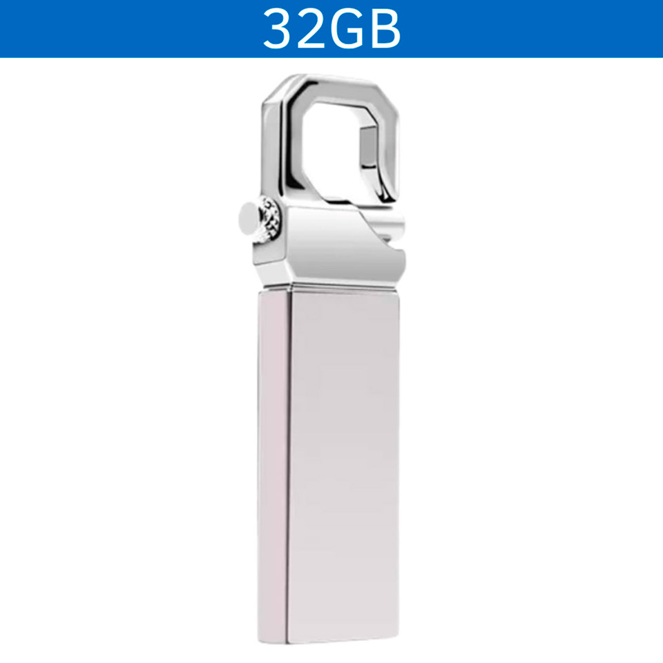 USB327, MEMORIA USB 32 GB METÁLICA 