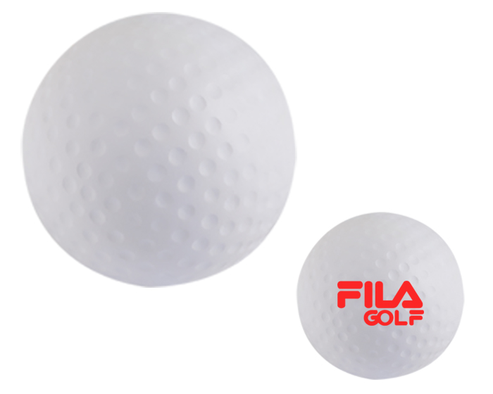PU12, Figura de poliuretano en forma de pelota de golf.